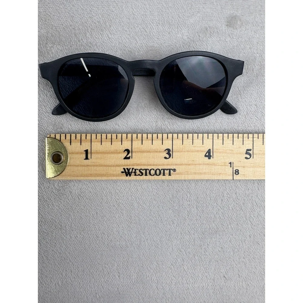 Babiators Keyhole‎ Sunglasses Kids Black Ops Black Round Flexible UV Protection